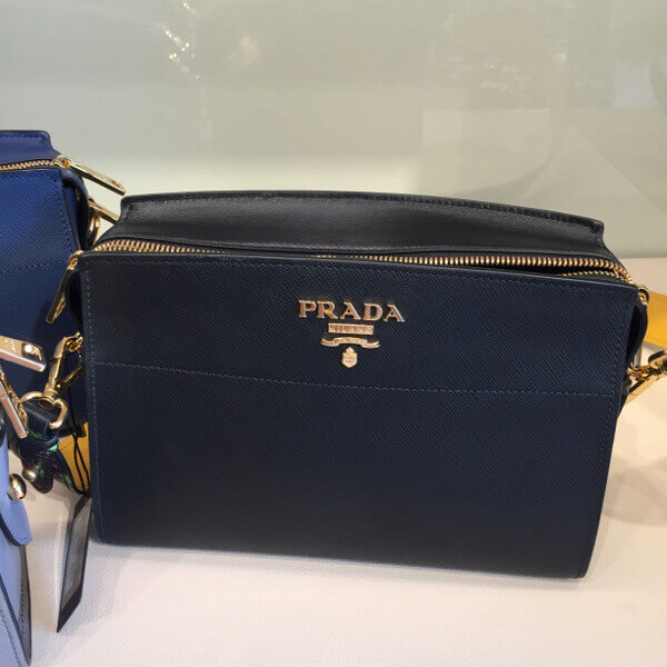 プラダ コピー 完売前にSAFFIANO クロスボディ 多色有り*1BH104 - BALTICO (ネイビー)☆プラダ☆ 完売前にSAFFIANO クロスボディ 多色有り*1BH104